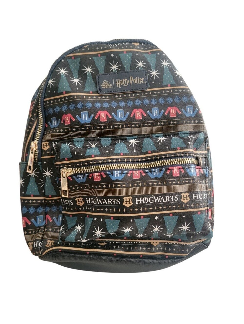 Wizarding World Harry Potter Christmas Mini Backpack Brand New